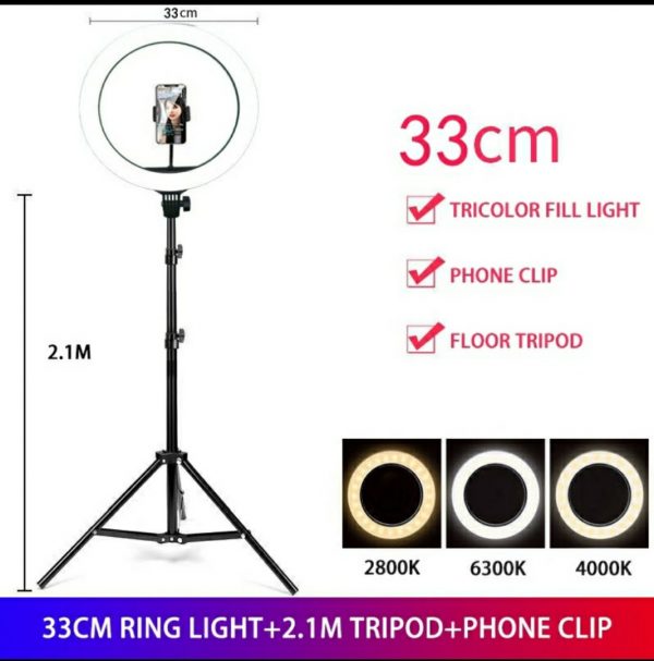 Selfie Ring Light 330 33cm Wish Ge